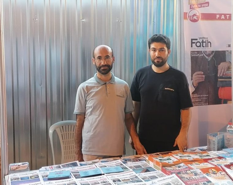 13. DERGİ FUARINDAYIZ